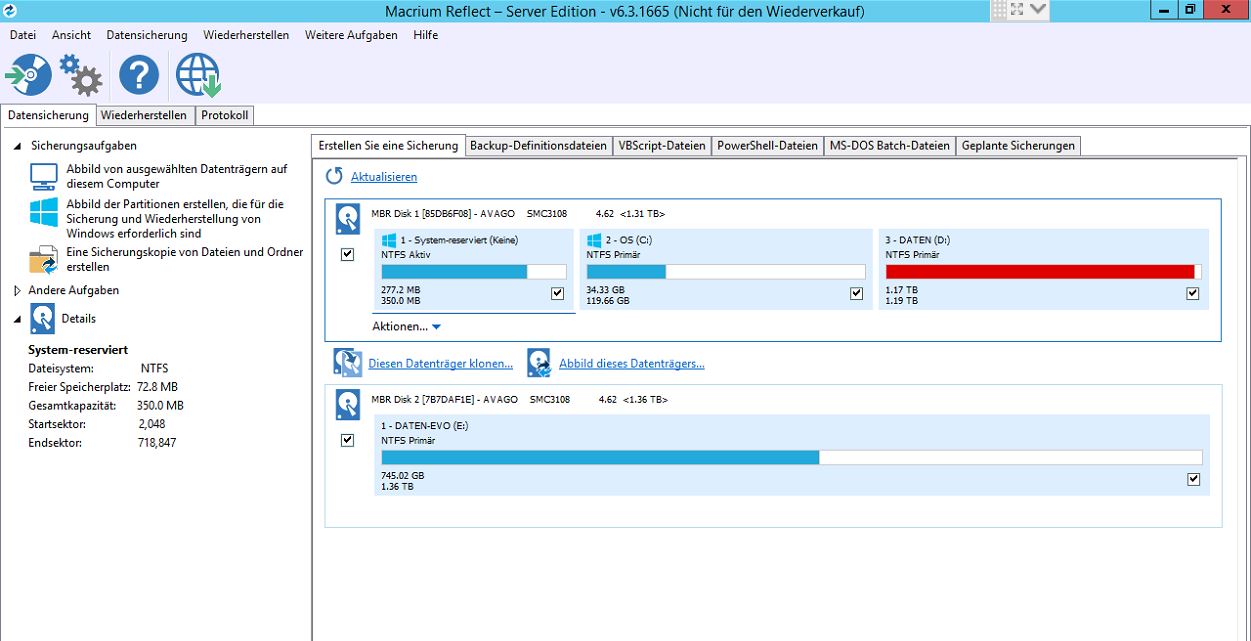 Macrium Reflect Server